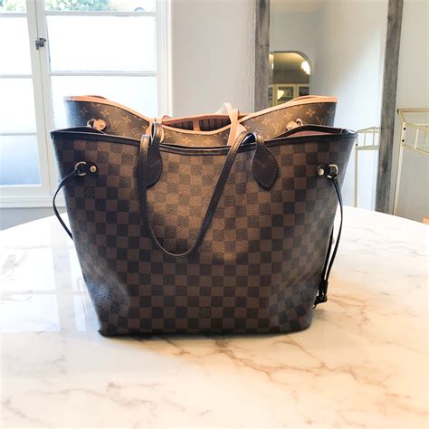 louis vuitton neverfull ebene or azur|LOUIS VUITTON NEVERFULL MM COMPARISON EBENE AND .